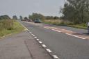 A serious crash has shut the Acle straight