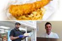 Fish and chip shop owners are taking a battering from rising costs, tariffs on fish and poor potato harvests - putting the price of a portion up to nearly £10