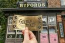 Golden tickets are up for grabs at three venues in Norfolk