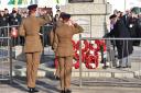 Lowestoft Remembrance service and parade 2024 on Royal Plain. Picture: Mick Howes