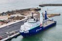 A Norside Supporter vessel calling at the Lowestoft Eastern Energy Facility (LEEF)