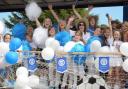 Back then - there were smiles aplenty on the Lowestoft FC float during the 2010 carnival procession. Picture: LIBRARY