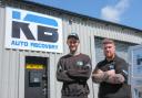 Bradley Moore and Kyle Moore, of KB Auto Recovery. Picture: KB Auto Recovery