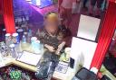 A thief has been caught on CCTV stealing a charity pot from a seaside town arcade