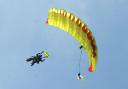 A parachuting event will take place at Suffolk beach this weekend