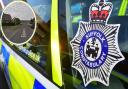 Suffolk Constabulary are investigating after a car parked on Eastwood Avenue in Lowestoft (inset) had a large stone thrown at the windscreen causing damage. Picture: Newsquest/Google Images