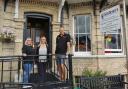 Lowestoft MP Jess Asato with centre managers Duane and Caroline Ashworth at the Lord Kitchener Memorial Holiday Centre. Picture: Jess Asato