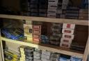 Some of the illegal tobacco seized during raids in Lowestoft. Picture: Suffolk Trading Standards