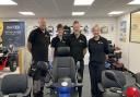 The East Coast Mobility team at the store in Lowestoft. Picture: East Coast Mobility