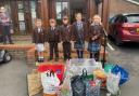 Old School Henstead pupils donated to Waveney Foodbank