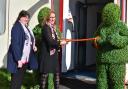 The official opening of the new Nucleus Employability Hub at East Coast College in Lowestoft. Sarah Hancock, HR Director for Sizewell C, and Rachel Bunn, Director of Commercial, Projects and Community at the college. Picture: Mick Howes