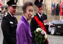 Princess Anne pictured in Edinburgh last week