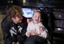 Tom Grennan and Emily Mullen at the switch on of this year’s Oxford Street Christmas lights in London, in partnership with Great Ormond Street Hospital Charity (GOSH Charity). Photo credit: David Parry/PA Media Assignments