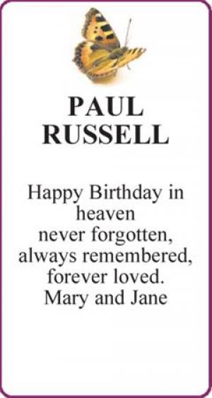 PAUL RUSSELL