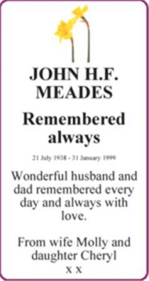 JOHN H.F. MEADES