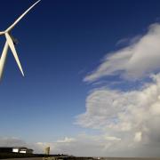 Gulliver, the wind turbine at Ness Point in Lowestoft. Picture: Newsquest Library