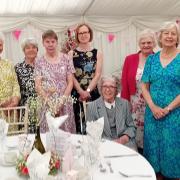 Lowestoft Flower Club reached its 70th birthday and celebrated in style with 110 members and guests