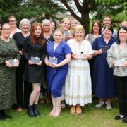 A 25th anniversary celebration for Kingsley Healthcare saw awards for staff