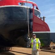 Revived rusting barge to become wellbeing and activity centre