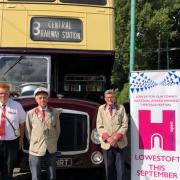 The East Anglia Transport Museum with one of the former Lowestoft Corporation buses which will form part of the free bus service for Lowestoft Heritage Open Days Festival on Saturday, September 14. Picture: Wherry Lines CRP