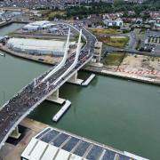 Parts of the Gull Wing bridge in Lowestoft are closing for works