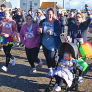 A group of 18 runners and walkers completed a 5km challenge as part of Lowestoft Parkrun as 'Run 4 Rainbow' was hailed a success. Picture: Mick Howes