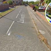 Suffolk Constabulary, inset, are investigating after an outbuilding at a home on Lulworth Park in Lowestoft. Picture: Google Images/Newsquest