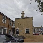 A prior approval application has been lodged for commercial to dwelling at 23 Alexandra Road in Lowestoft. A view from the back of the Original House - with 13 new homes earmarked for three buildings. Picture: Morse Webb Architects