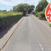 The Street in Carlton Colville, Lowestoft will be closed from the junction of Hall Road to the entrance of The Mardle for the works. Picture: Google Images/Newsquest