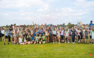 Throughout the week commencing June 24, pupils and staff participated in a variety of activities like a colour run