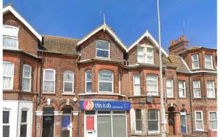 The existing front elevation of the property at 5 Battery Green Road, Lowestoft which is set to become a new eight-bed HMO for students. Picture: True Blue Architecture Ltd