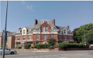 Refurbishment of Avenue Mansions in Lowestoft - pictured here in July - to create 14 flats as temporary homeless accommodation has been given the go-ahead. Picture: East Suffolk Council