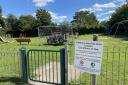 The Jeep at the Kittens Lane Park in Loddon was fenced off when it was vandalised last summer.