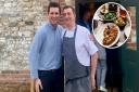 L-R White Horse general manager Will Pryke and head chef Ian Daw