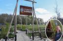 Whitlingham Broad Campsite has been named one of Britain's 25 best. Inset: Co-owner Linda Robert