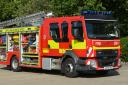 Crews were called to the Sutton Heath fire this afternoon