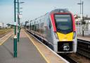 A new train at Lowestoft.