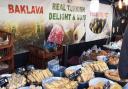 A previous continental market in Lowestoft.