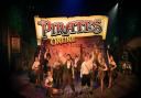 Jack Jay, Johnny Mac, James Franklin and the cast of Pirates Online! from the Great Yarmouth Hippodrome Circus