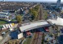 Lowestoft\'s Gull Wing Bridge, NAV1 installation.