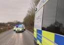 The car was stopped on the A12 at Woodbridge