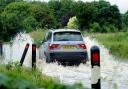 Flood warnings remain in place across Suffolk today