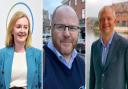Conservative candidates Liz Truss, George Freeman and Jerome Mayhew are predicted to lose at the General Election, according to a new poll