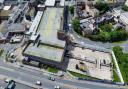 The demolition of the Battery Green car park is under way