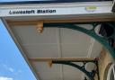 The newly refurbished canopy at Lowestoft Railway Station. Picture: Greater Anglia