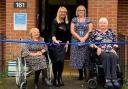 The official opening of DANES Community Hub in Lowestoft. L-R: Gwen Parsons (treasurer), Lowestoft MP Jess Asato, Trish Riches (Manager) Margaret Oldham (Chairman). Picture: DANES