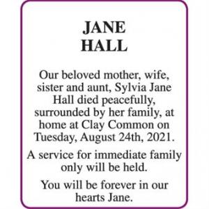 JANE HALL