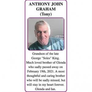 ANTHONY JOHN GRAHAM (Tony)