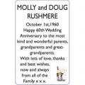 MOLLY and DOUG RUSHMERE