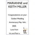 MARIANNE and KEITH MILLER